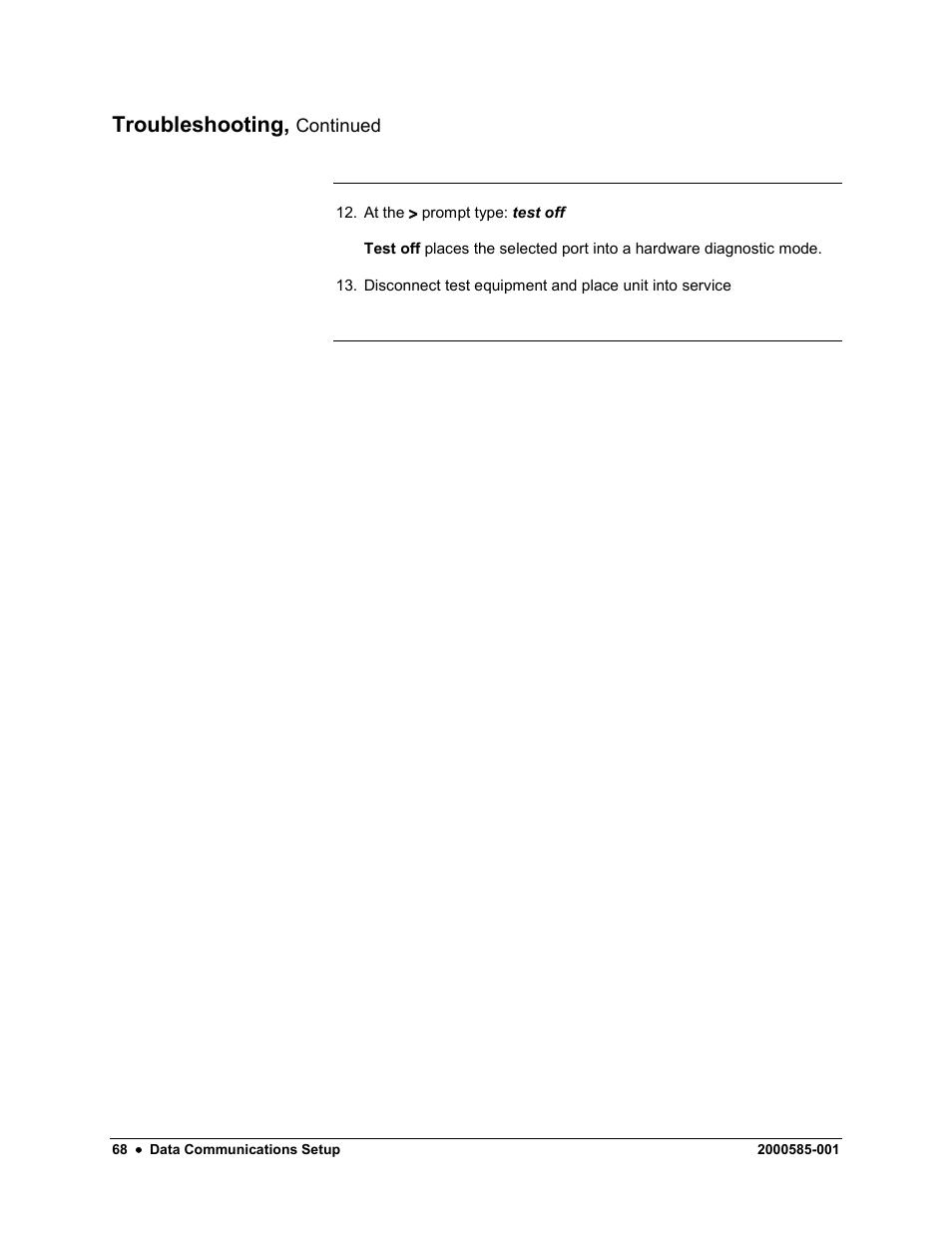 Troubleshooting | Siemens DataNET Hub (DNH) User Manual | Page 76 / 97