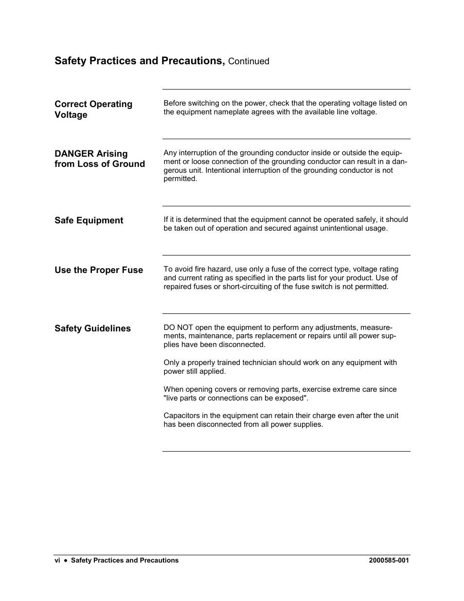 Safety practices and precautions | Siemens DataNET Hub (DNH) User Manual | Page 8 / 97