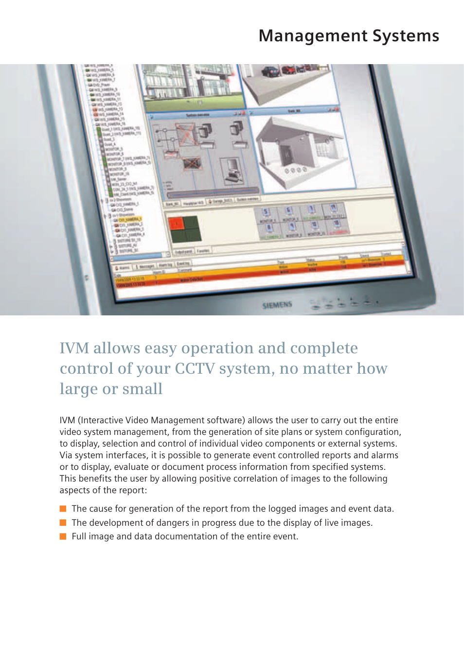 Management systems | Siemens TFT User Manual | Page 183 / 218