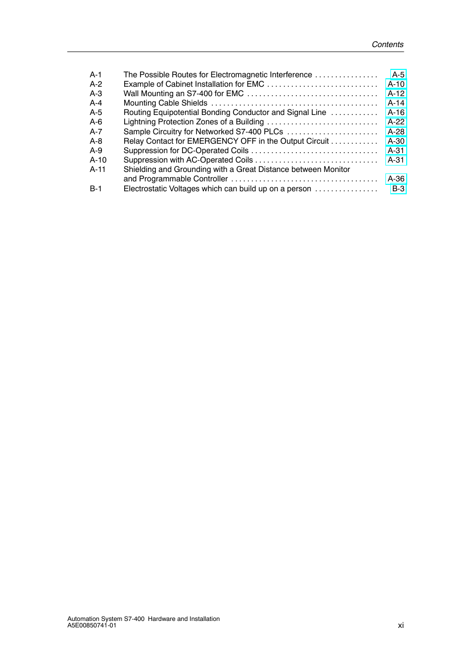 Siemens Automation System S7-400 User Manual | Page 11 / 228