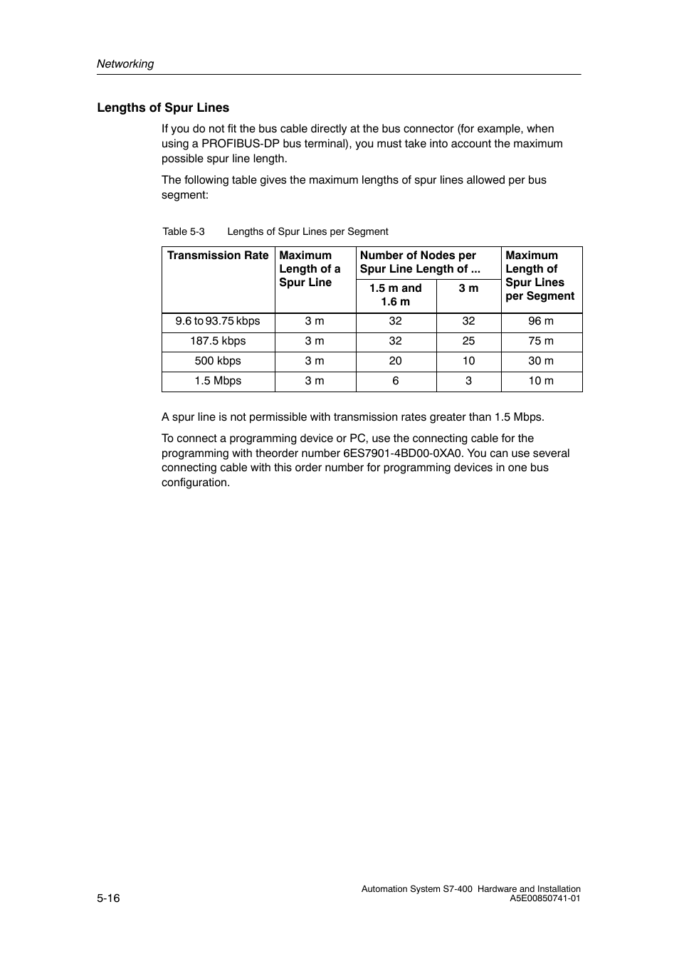 Siemens Automation System S7-400 User Manual | Page 114 / 228