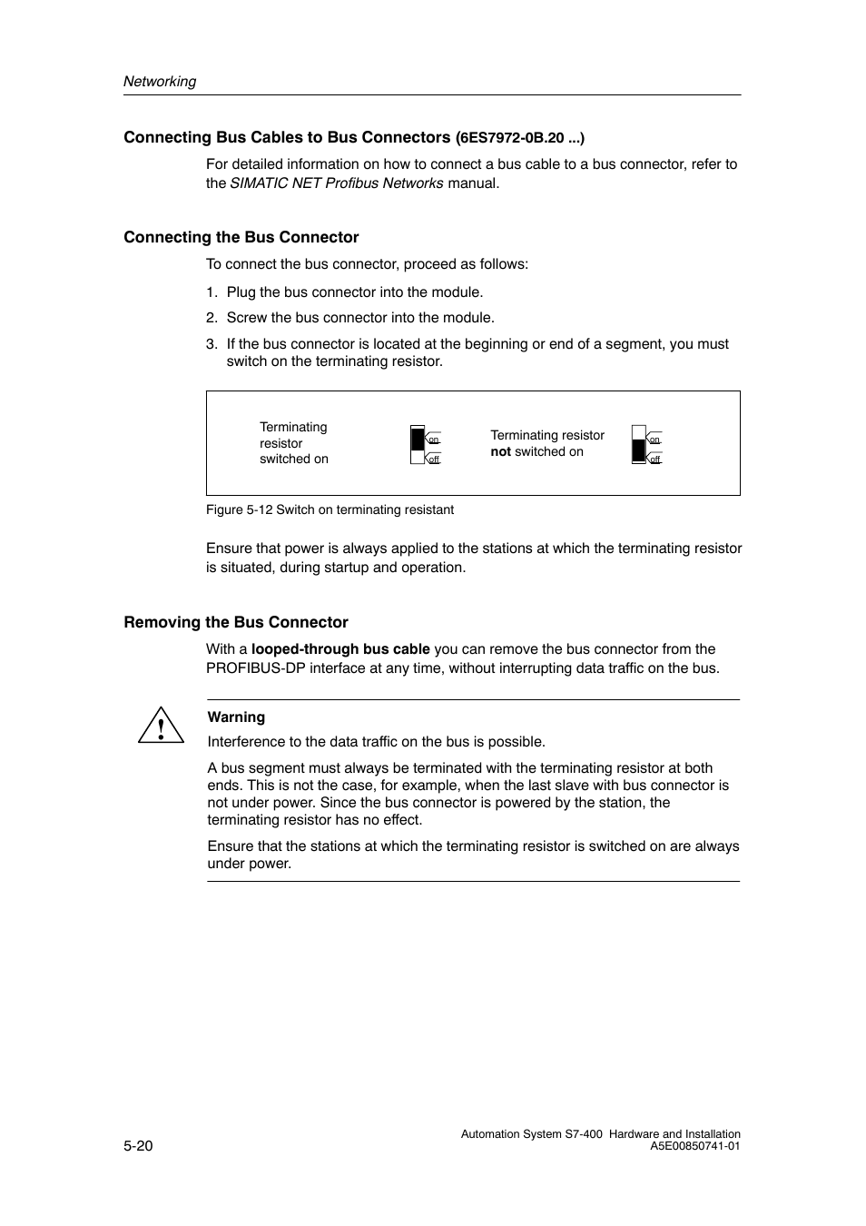 Siemens Automation System S7-400 User Manual | Page 118 / 228