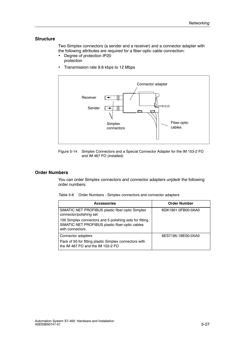 Siemens Automation System S7-400 User Manual | Page 125 / 228