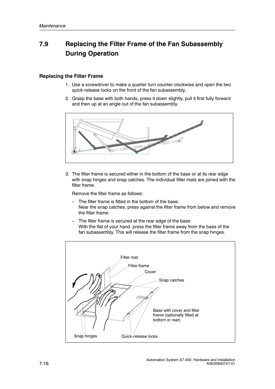 Siemens Automation System S7-400 User Manual | Page 164 / 228