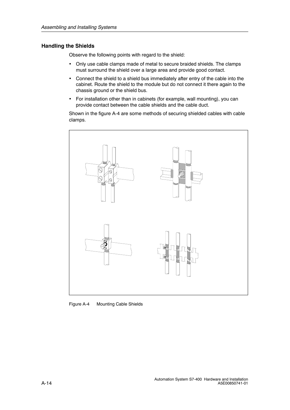 A-14 | Siemens Automation System S7-400 User Manual | Page 182 / 228