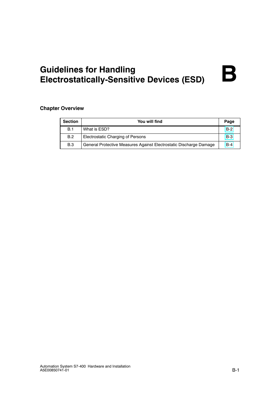 Siemens Automation System S7-400 User Manual | Page 205 / 228