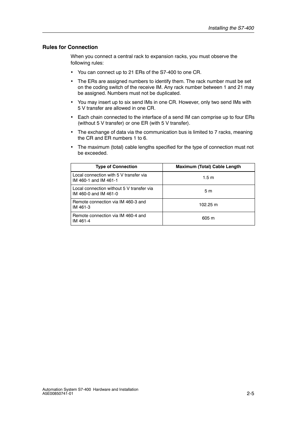 Siemens Automation System S7-400 User Manual | Page 21 / 228