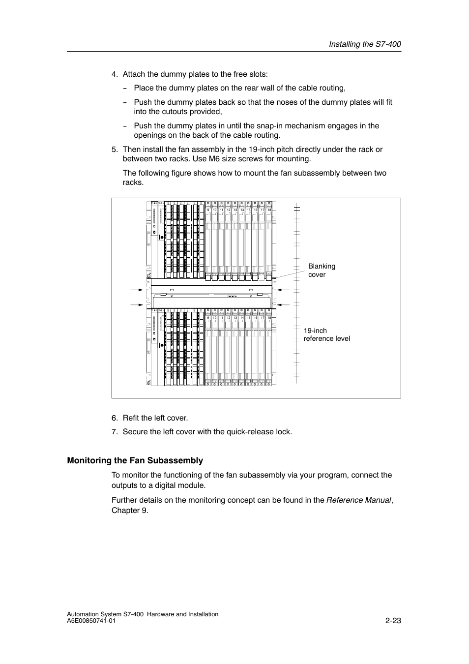 Siemens Automation System S7-400 User Manual | Page 39 / 228