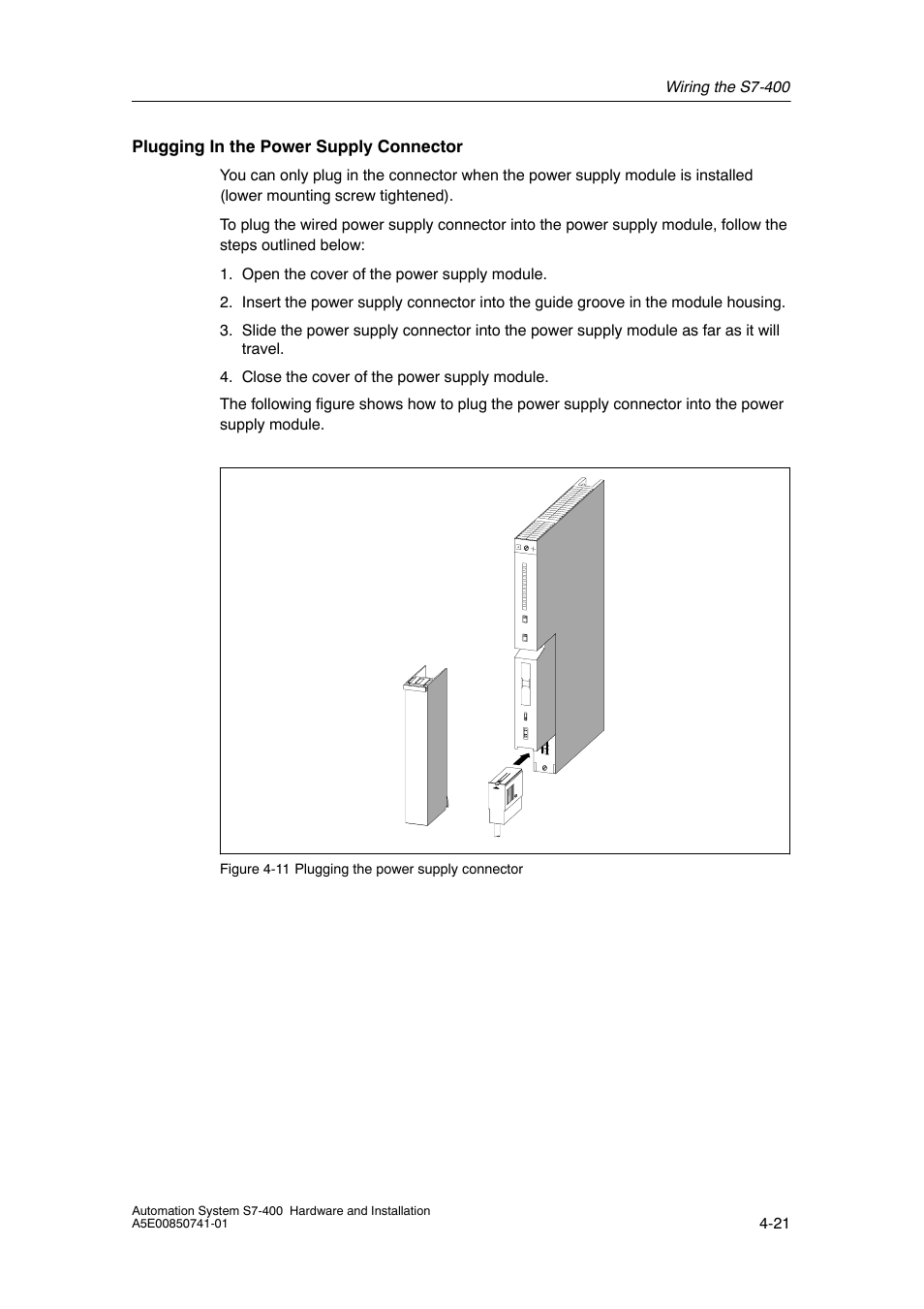 Siemens Automation System S7-400 User Manual | Page 81 / 228