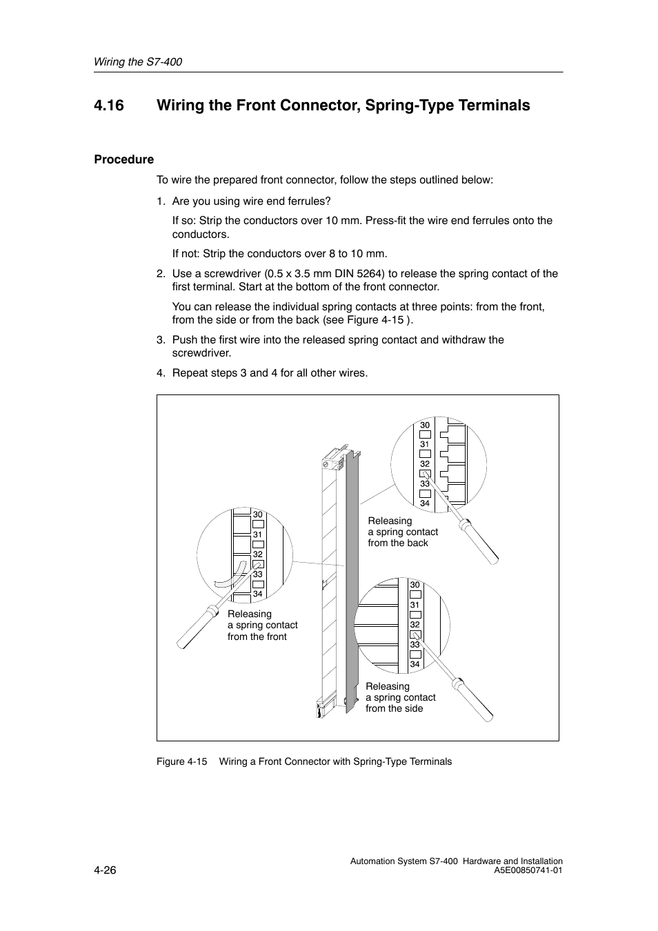 Siemens Automation System S7-400 User Manual | Page 86 / 228