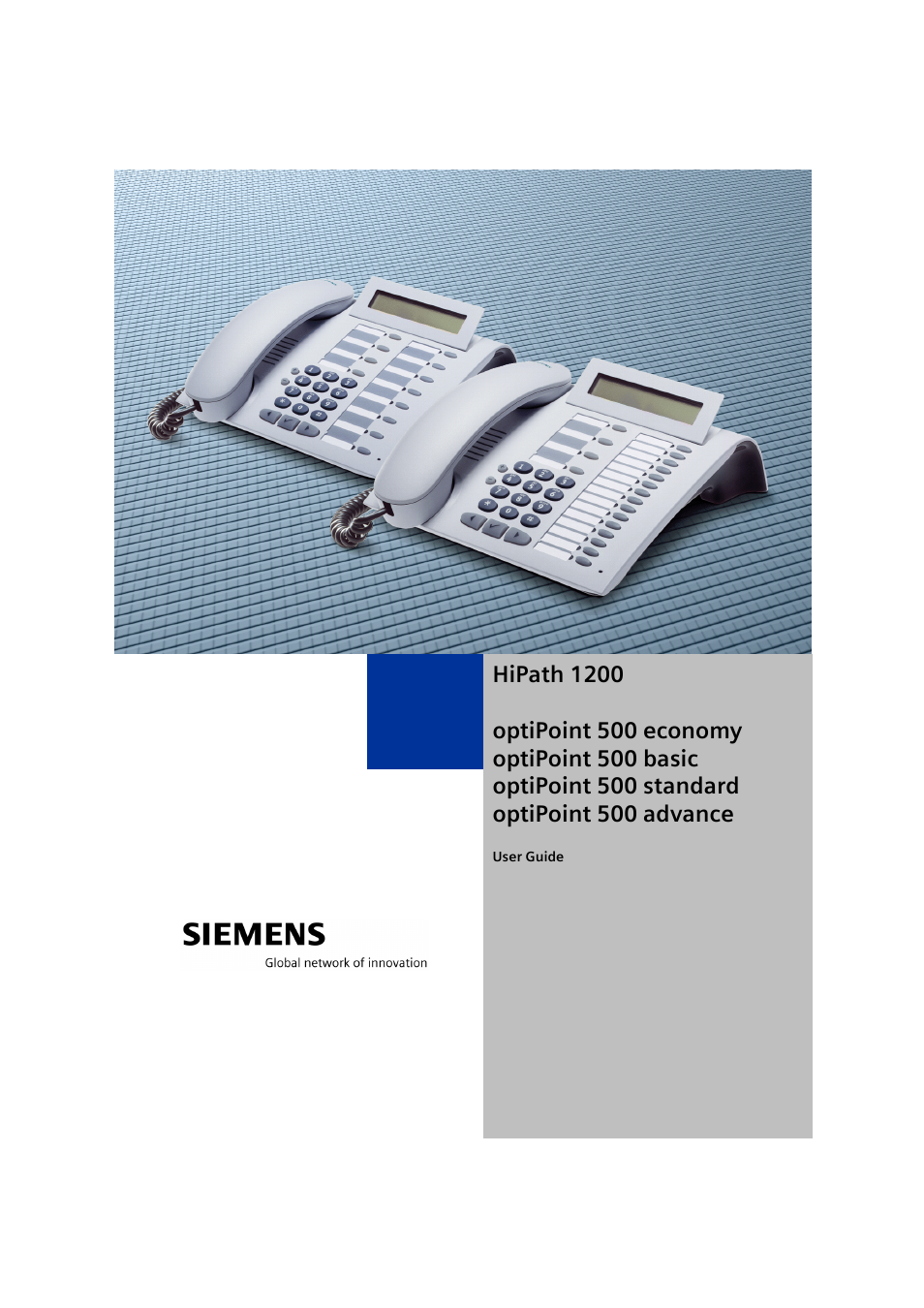 Siemens HIPATH 1200 User Manual | 104 pages