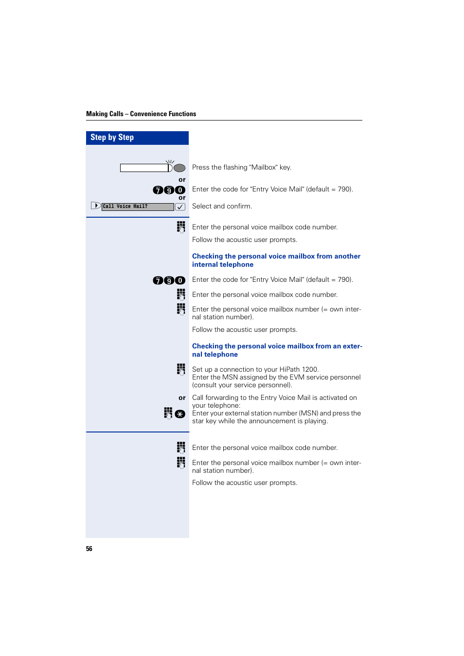 Siemens HIPATH 1200 User Manual | Page 56 / 104