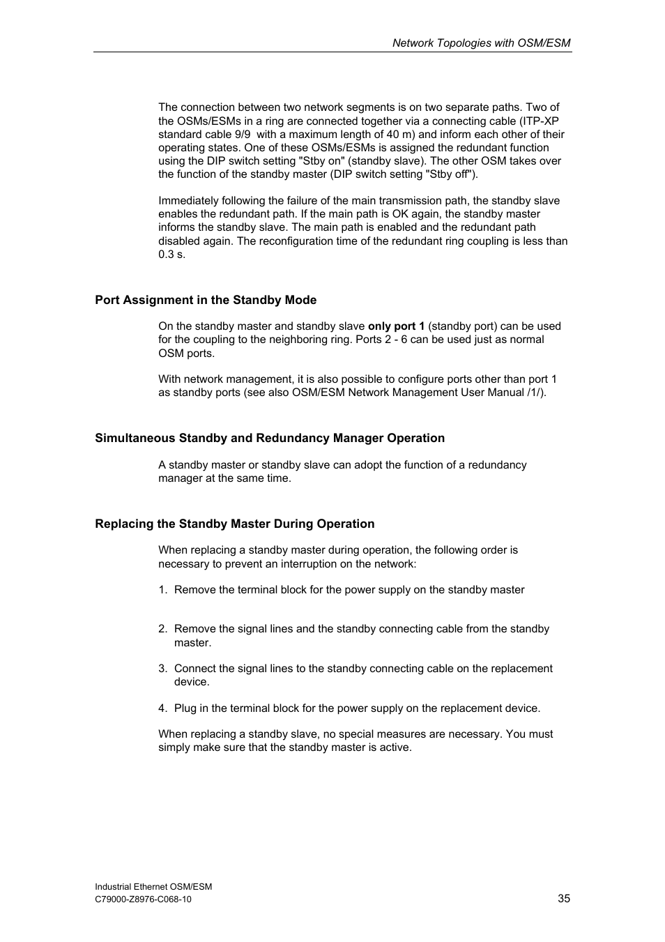 Siemens ESM User Manual | Page 39 / 98