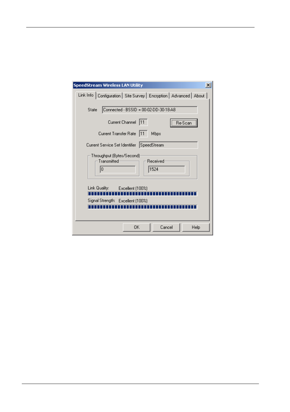 Configuring the speedstream wireless pc card, Onfiguring the, Peed | Tream, Ireless, Pc c | Siemens SPEEDSTREAM SS1021 User Manual | Page 32 / 40