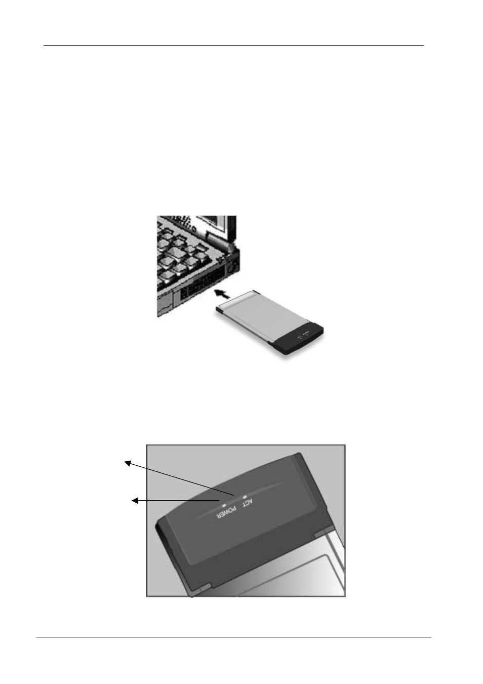 Inserting the wireless lan card, Led indicators, Nserting the | Ireless, Lan c, Led i, Ndicators | Siemens SPEEDSTREAM SS1021 User Manual | Page 9 / 40