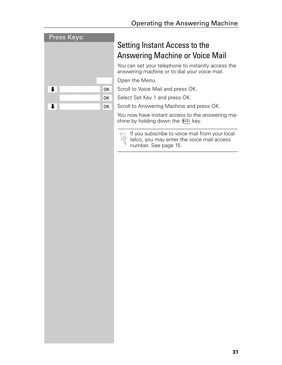 Siemens Gigaset 4015 User Manual | Page 37 / 131