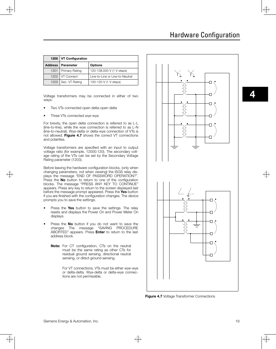 Hardware configuration | Siemens ISGS SG8158-00 User Manual | Page 25 / 121