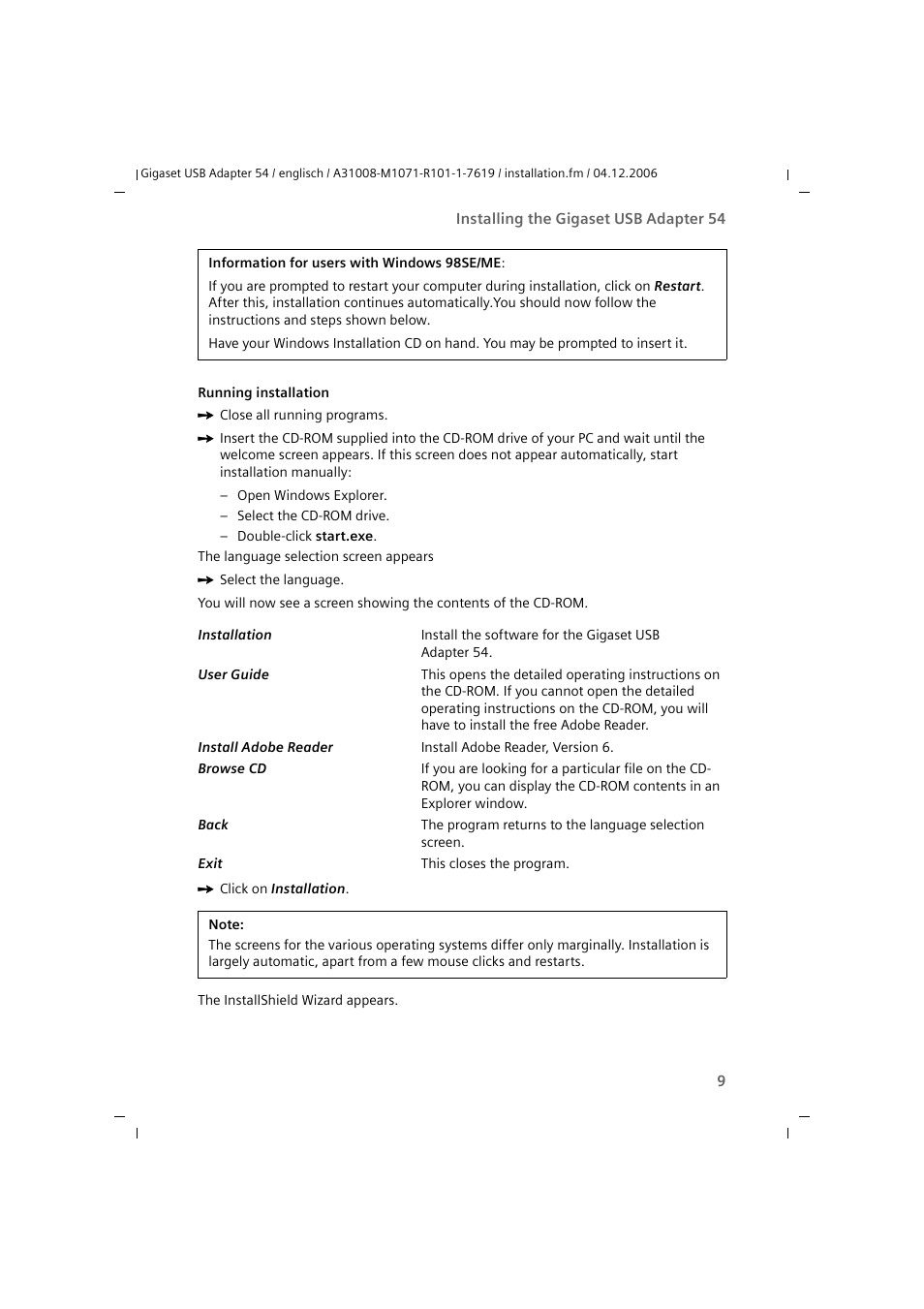 Siemens 54 User Manual | Page 11 / 56