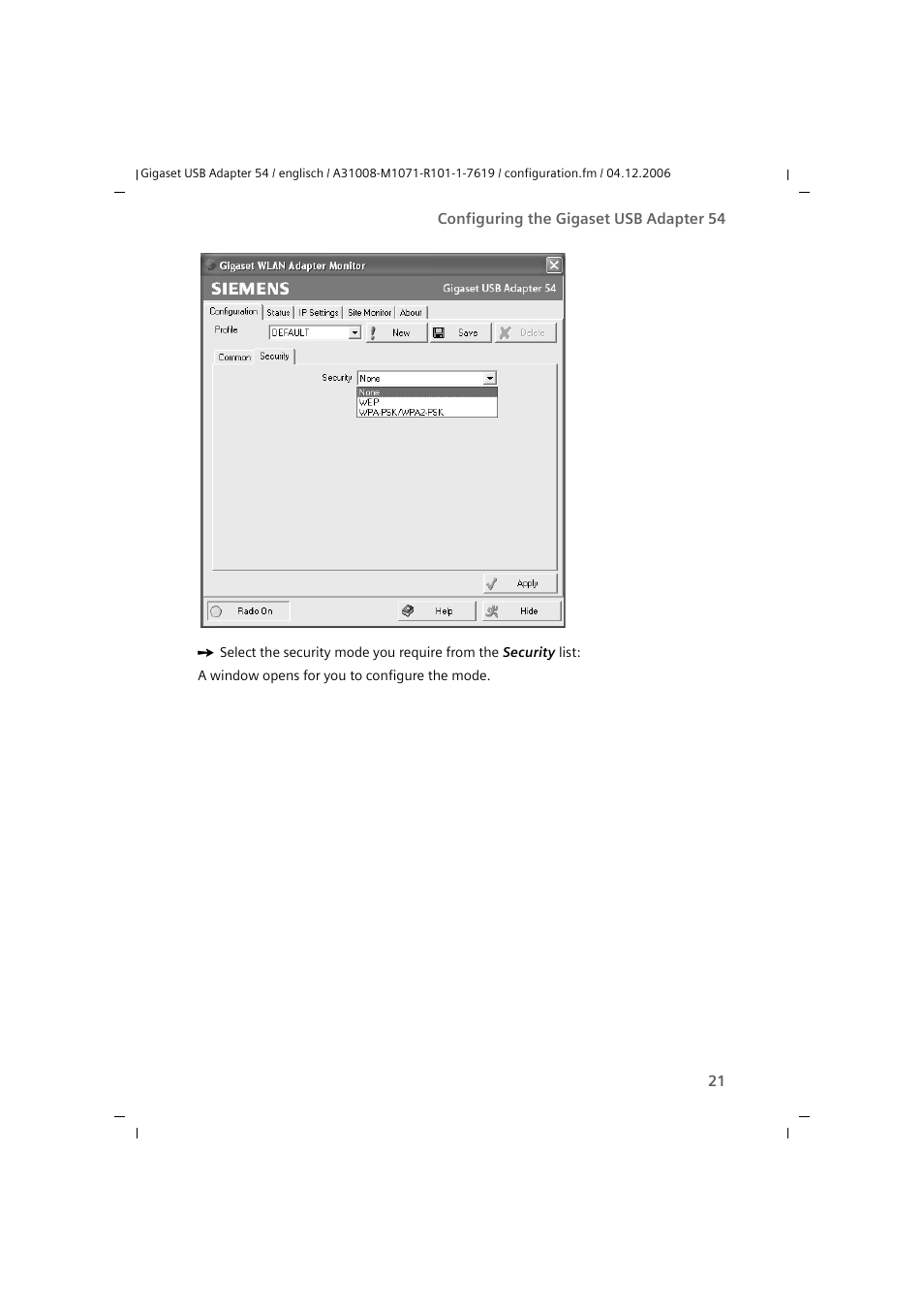 Siemens 54 User Manual | Page 23 / 56