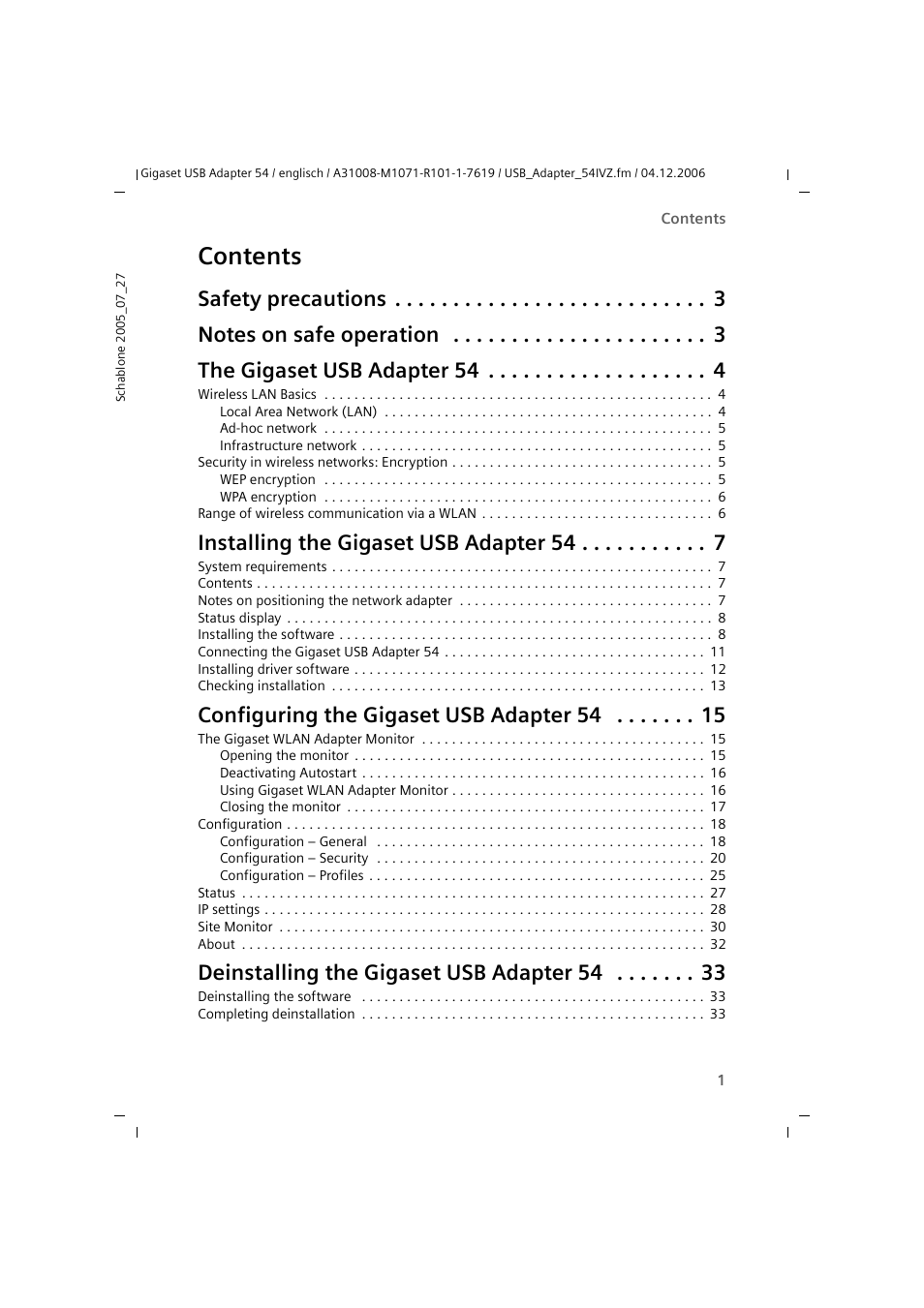 Siemens 54 User Manual | Page 3 / 56