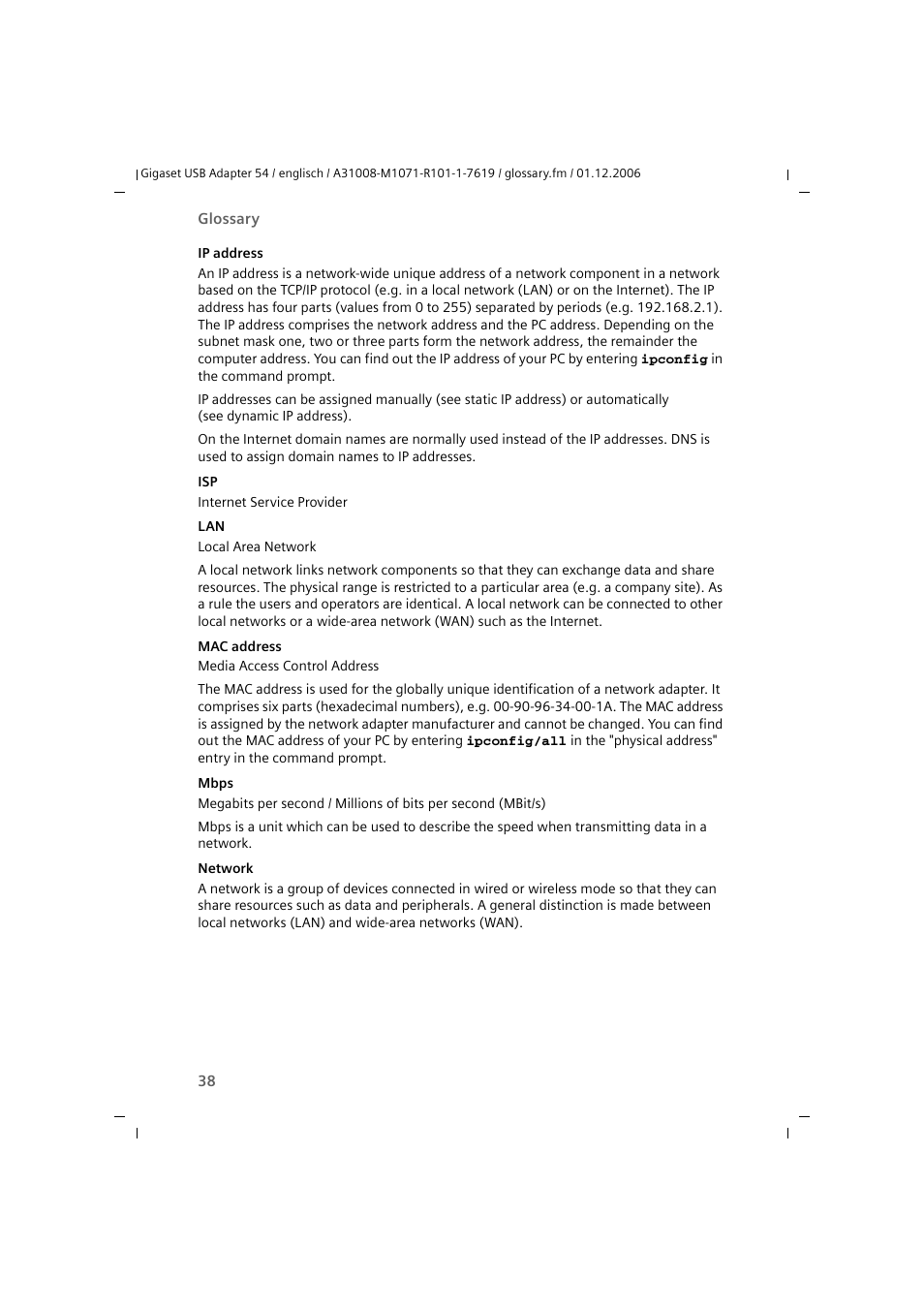 Siemens 54 User Manual | Page 40 / 56