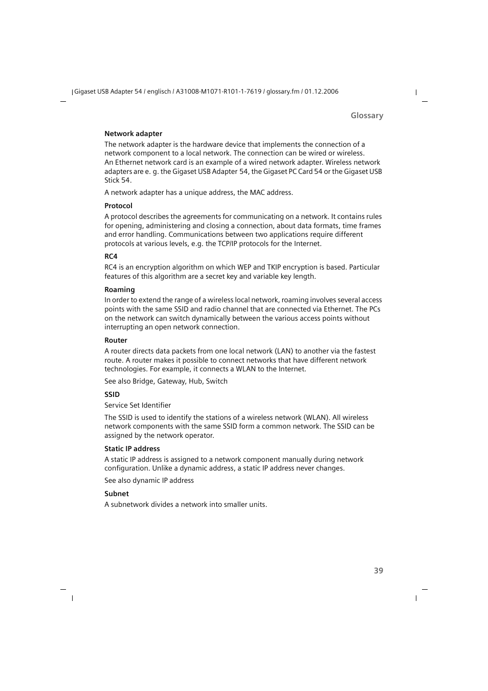 Siemens 54 User Manual | Page 41 / 56