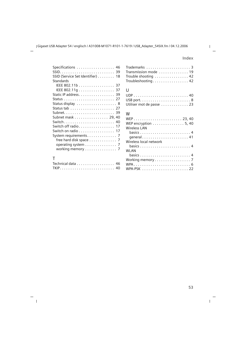 Siemens 54 User Manual | Page 55 / 56