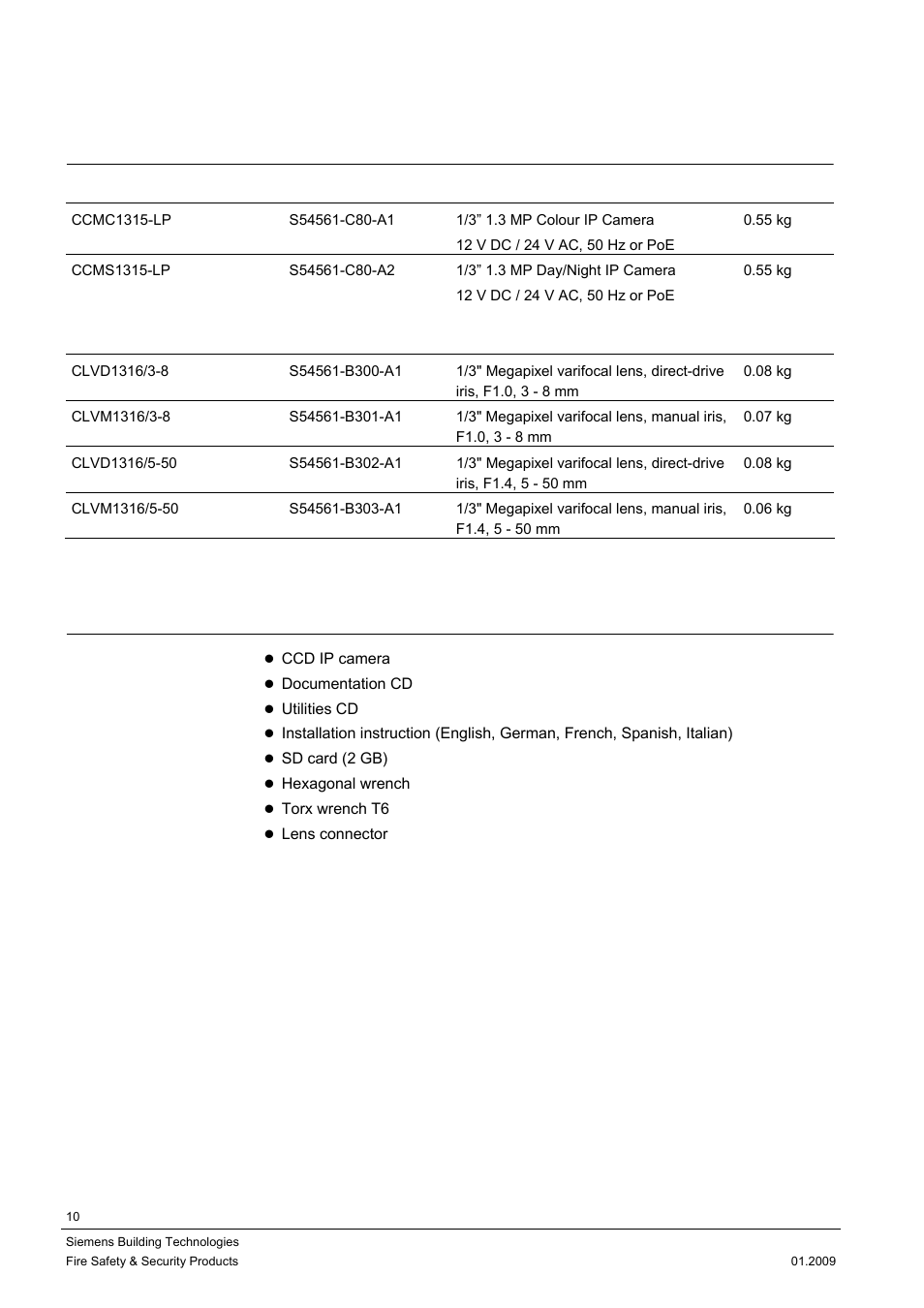 4 ordering data, 1 package contents | Siemens CCMX1315-LP User Manual | Page 10 / 60