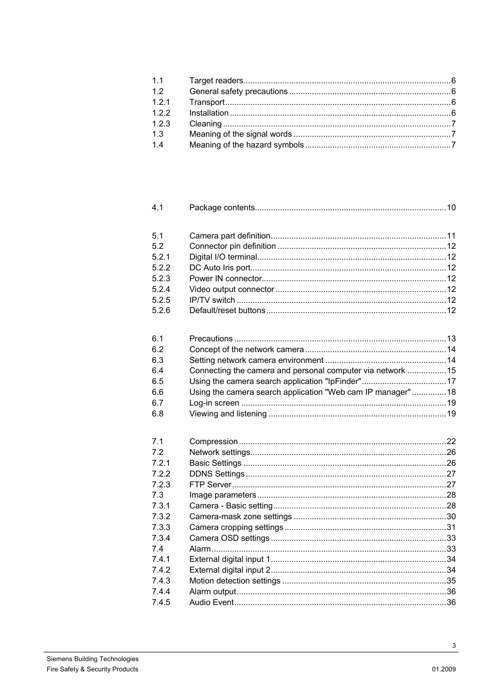 Siemens CCMX1315-LP User Manual | Page 3 / 60