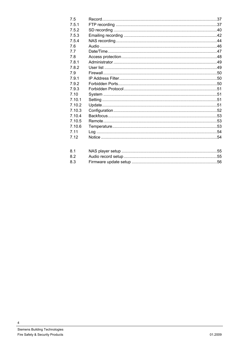 Siemens CCMX1315-LP User Manual | Page 4 / 60