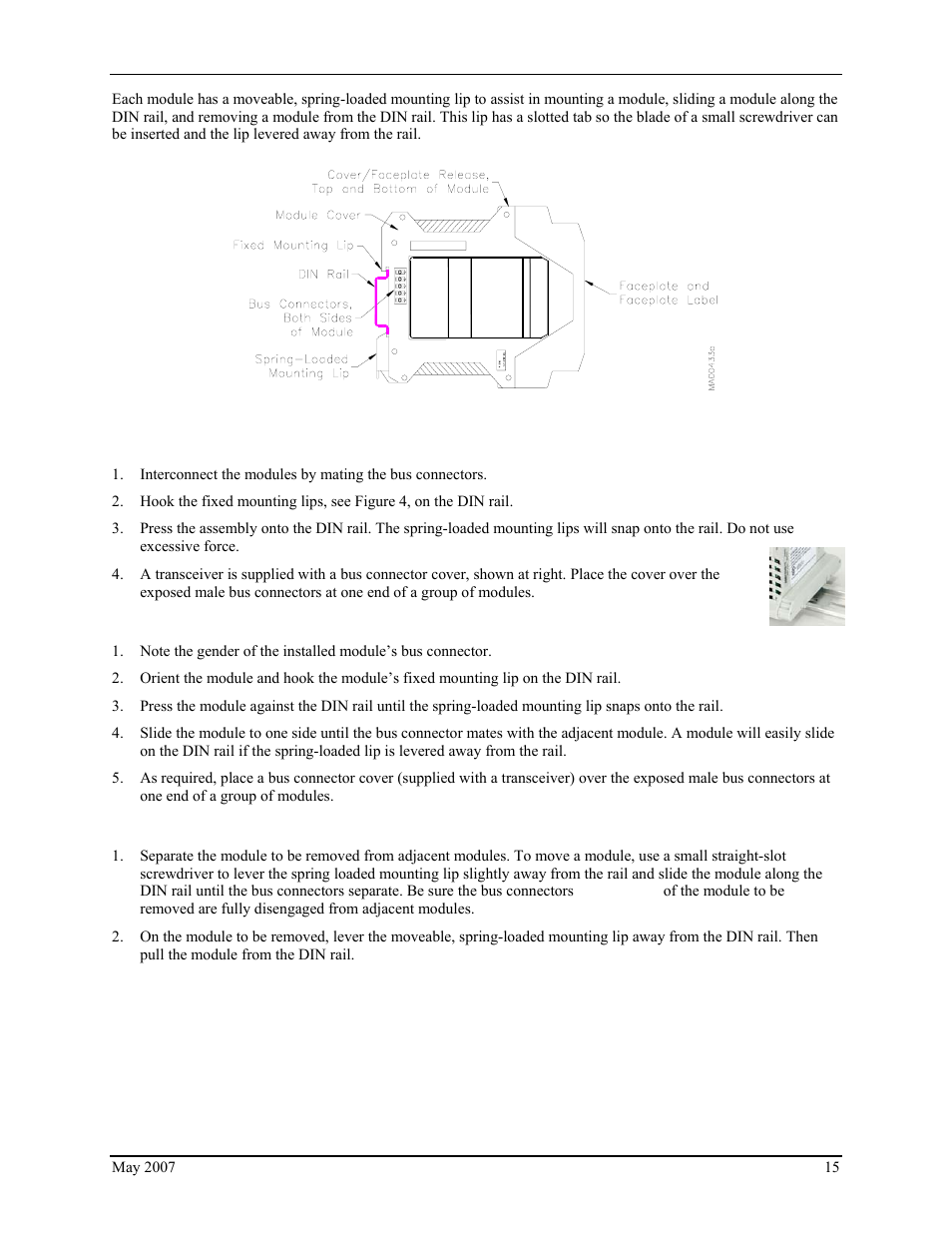 Figure 4 module features | Siemens IGWIPS200-1 User Manual | Page 17 / 36