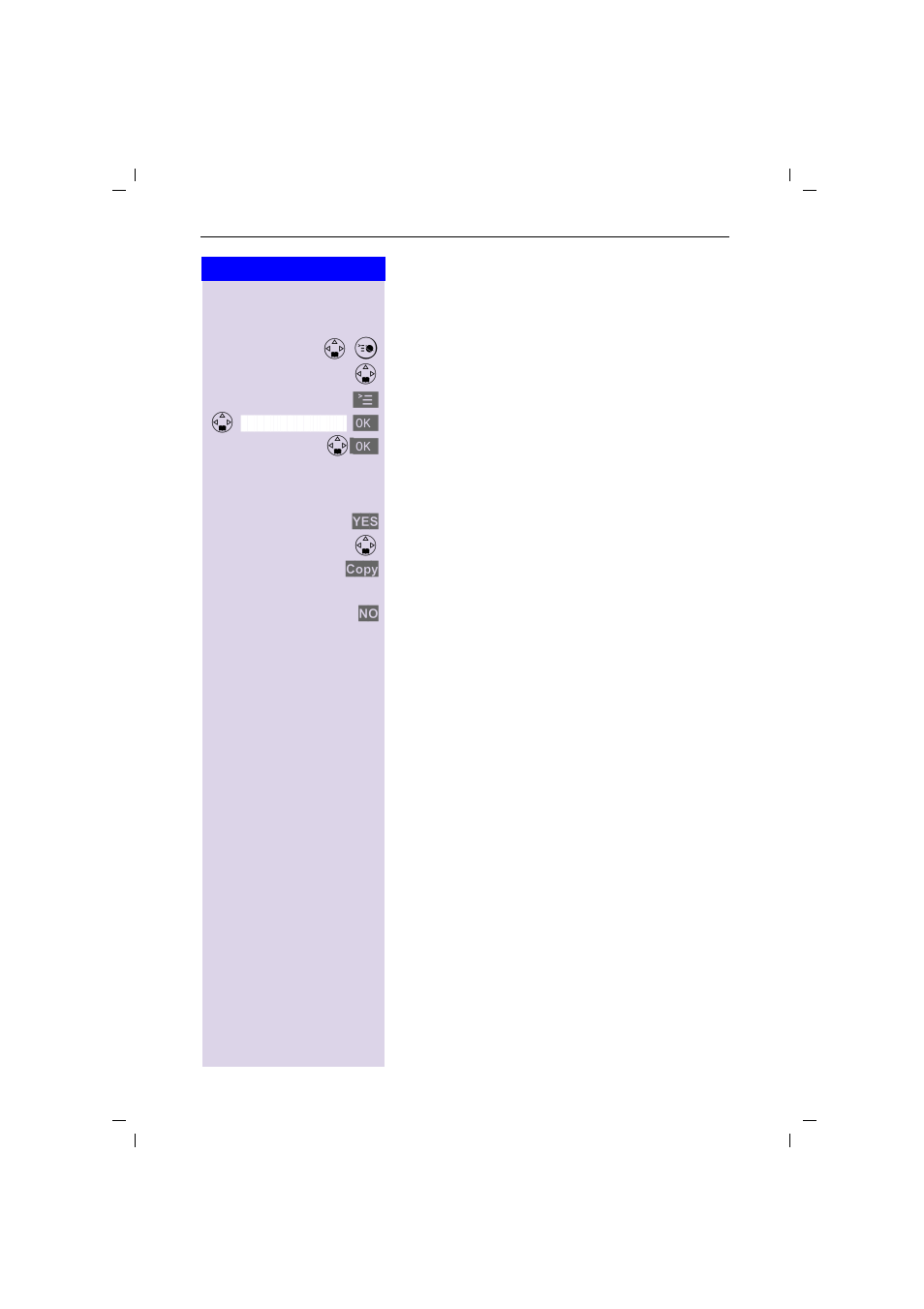 Copying an entry to another handset | Siemens 4010 User Manual | Page 29 / 99