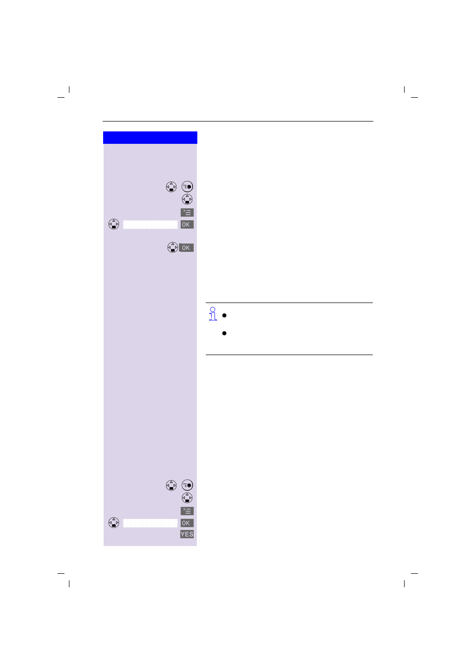 Copying the directory or network access list, Deleting the directory or network access list | Siemens 4010 User Manual | Page 30 / 99