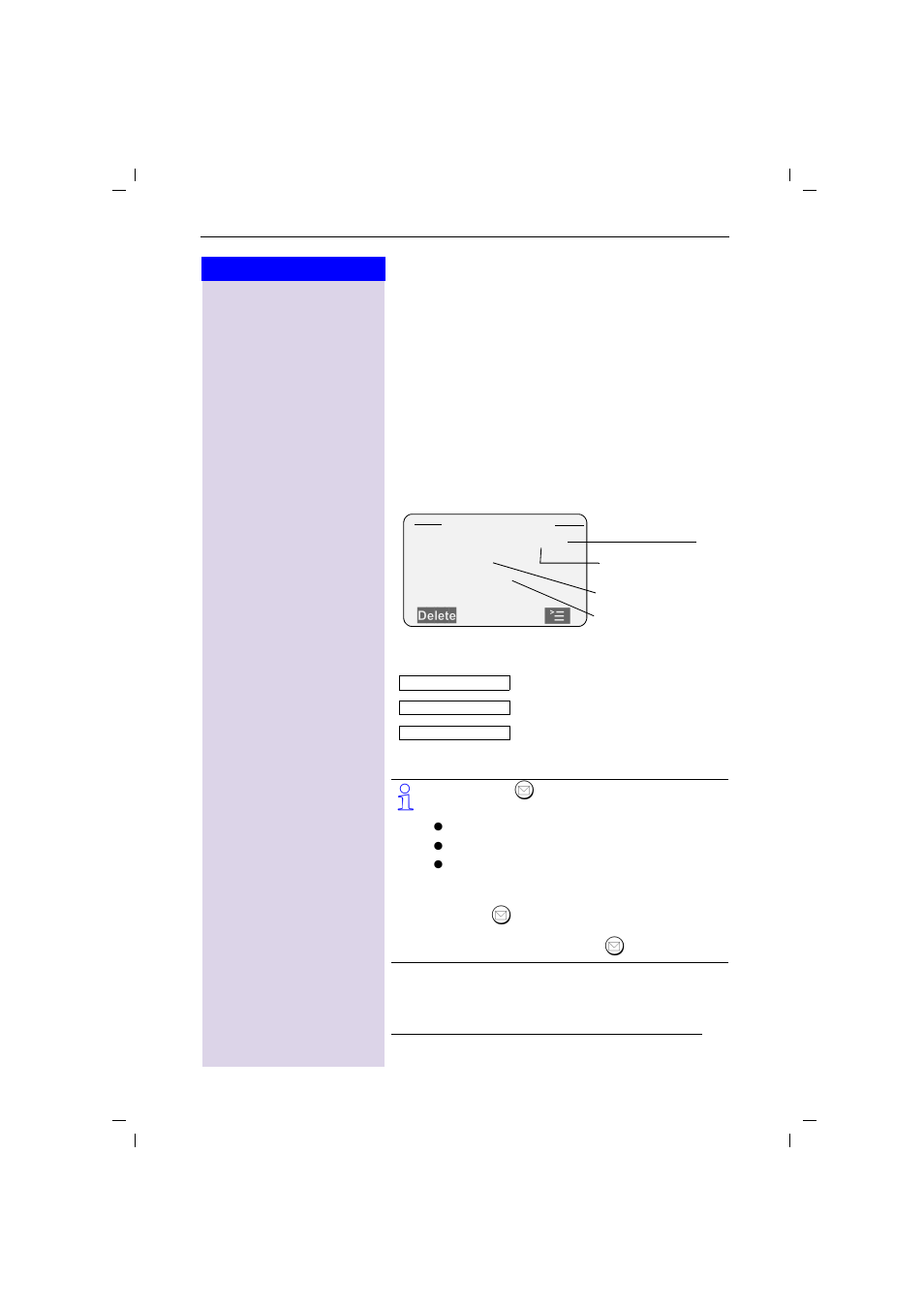 Caller list, Walkie-talkie mode | Siemens 4010 User Manual | Page 32 / 99