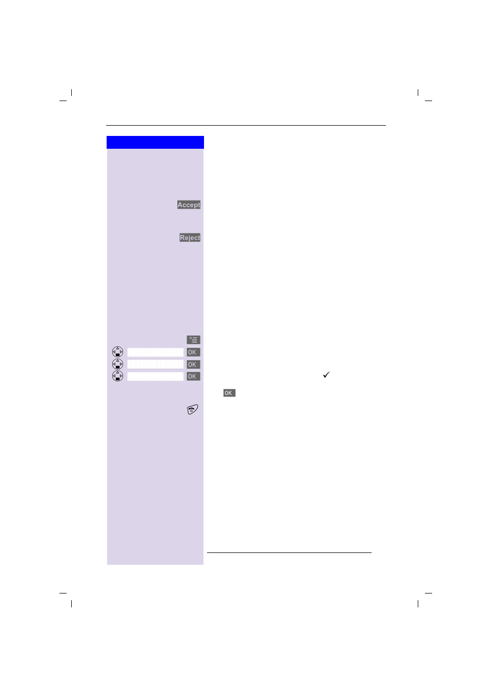 Accepting or rejecting a waiting call, Barging in on a call, Activating or deactivating the function | Siemens 4010 User Manual | Page 64 / 99