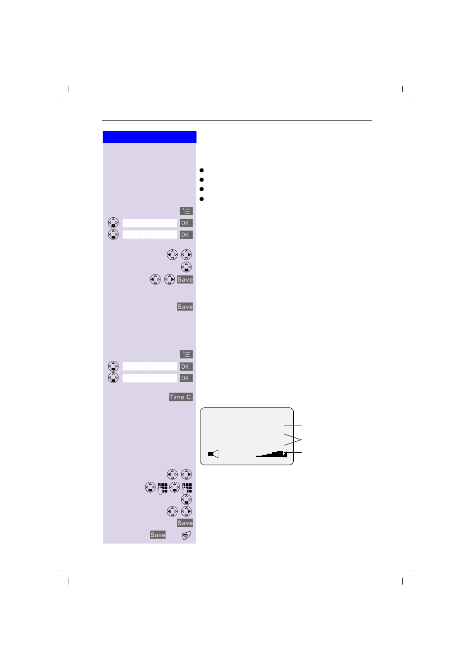 Ringer volume and ringer melody, Time control for ringer volume (“ring tone”) | Siemens 4010 User Manual | Page 73 / 99