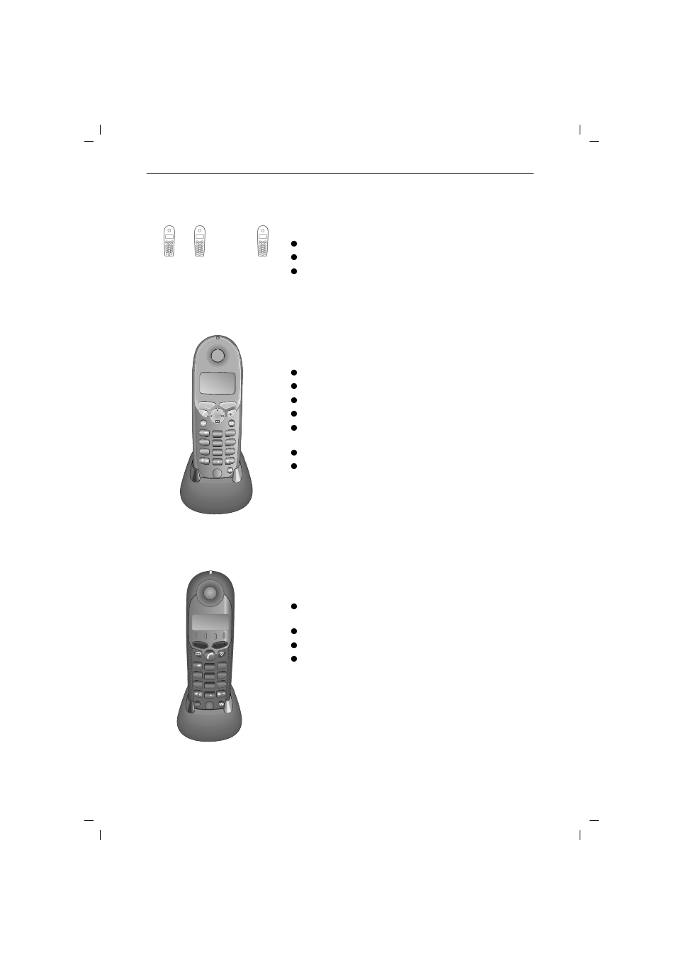 Accessories, Gigaset 4000 comfort, Gigaset 4000 classic handset | Siemens 4010 User Manual | Page 94 / 99