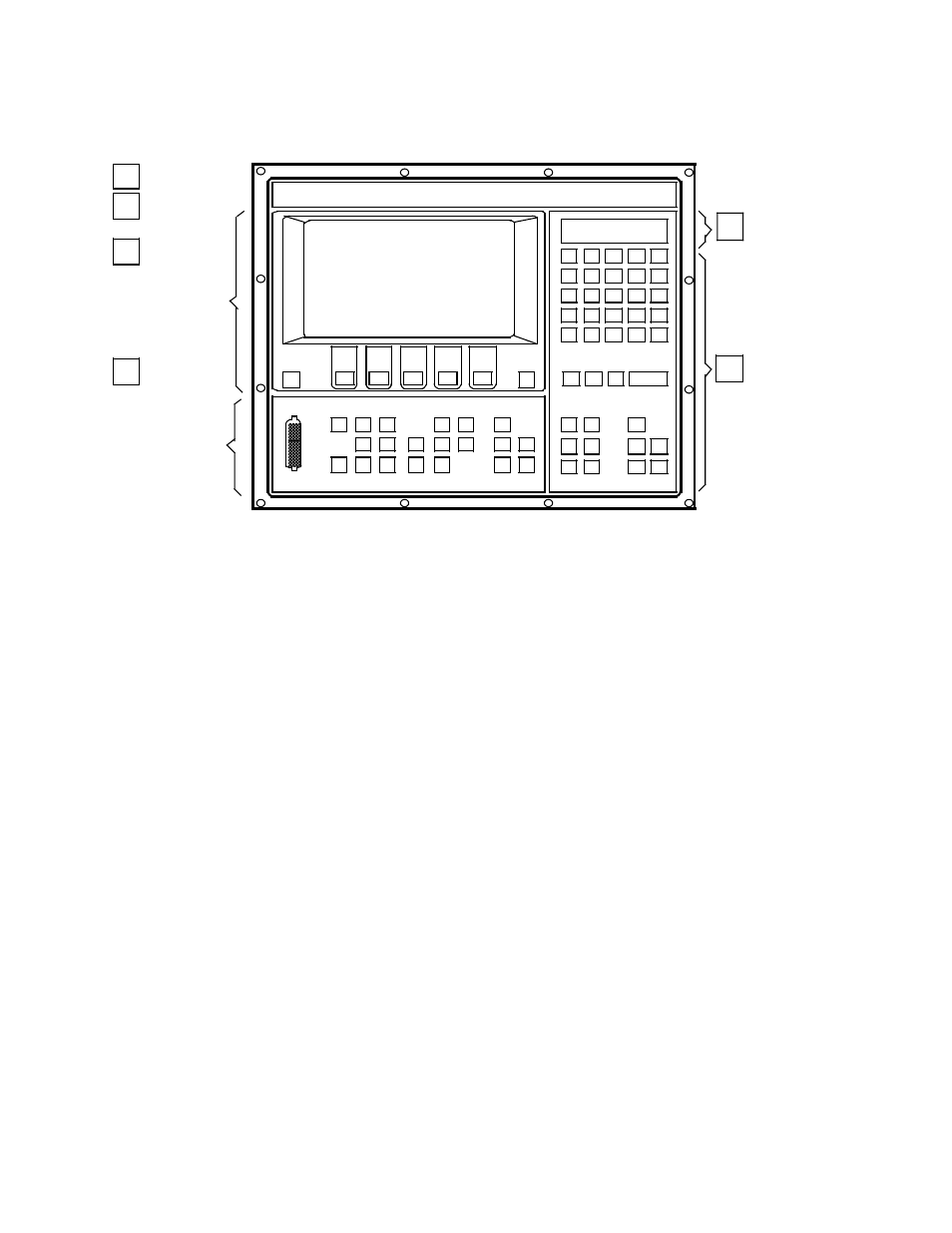 3 sinumerik 810t operator interface - layout, Sinumerik | Siemens Sinumerik 810T User Manual | Page 311 / 312