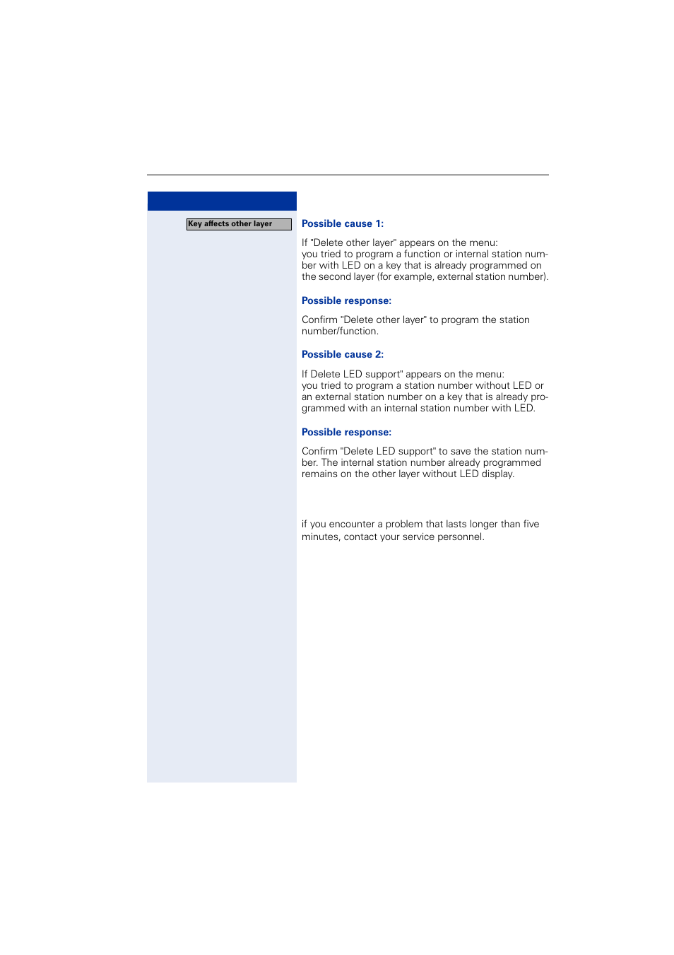 Contacts for resolving problems | Siemens OPTIPOINT HIPATH 2000 User Manual | Page 125 / 139