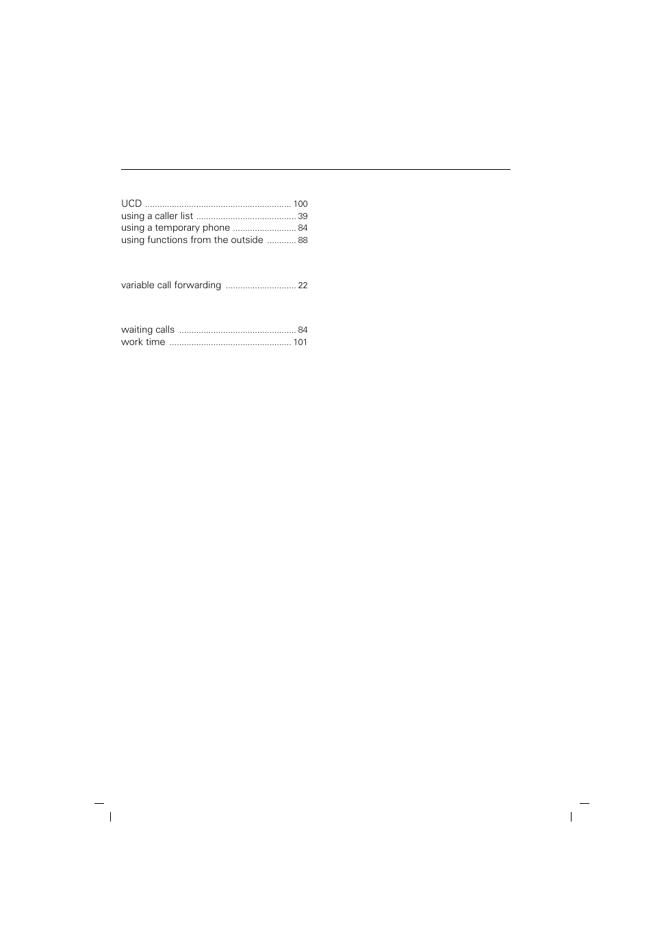 Siemens OPTIPOINT HIPATH 2000 User Manual | Page 130 / 139