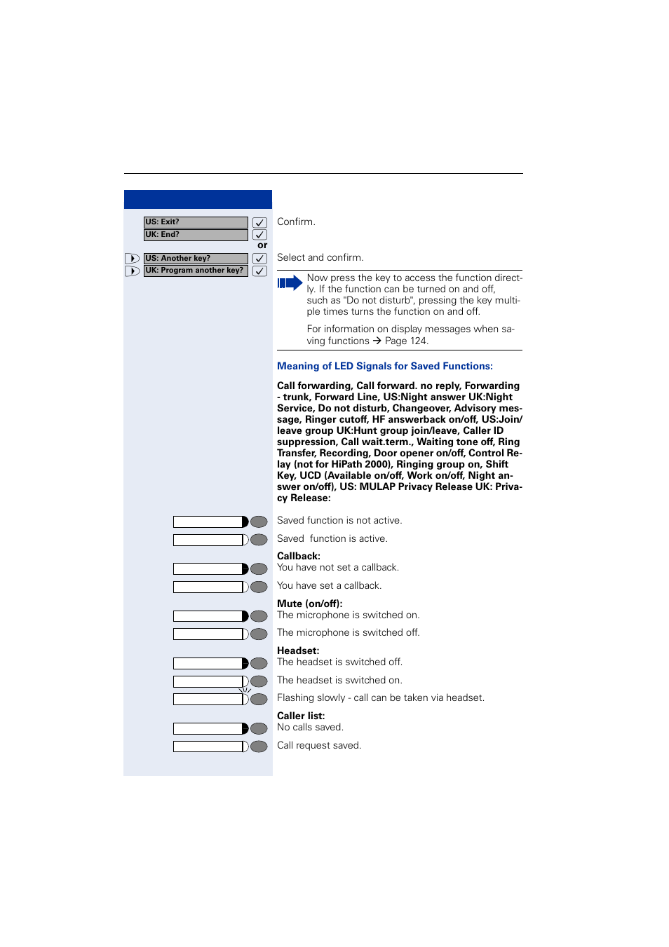 Siemens OPTIPOINT HIPATH 2000 User Manual | Page 64 / 139