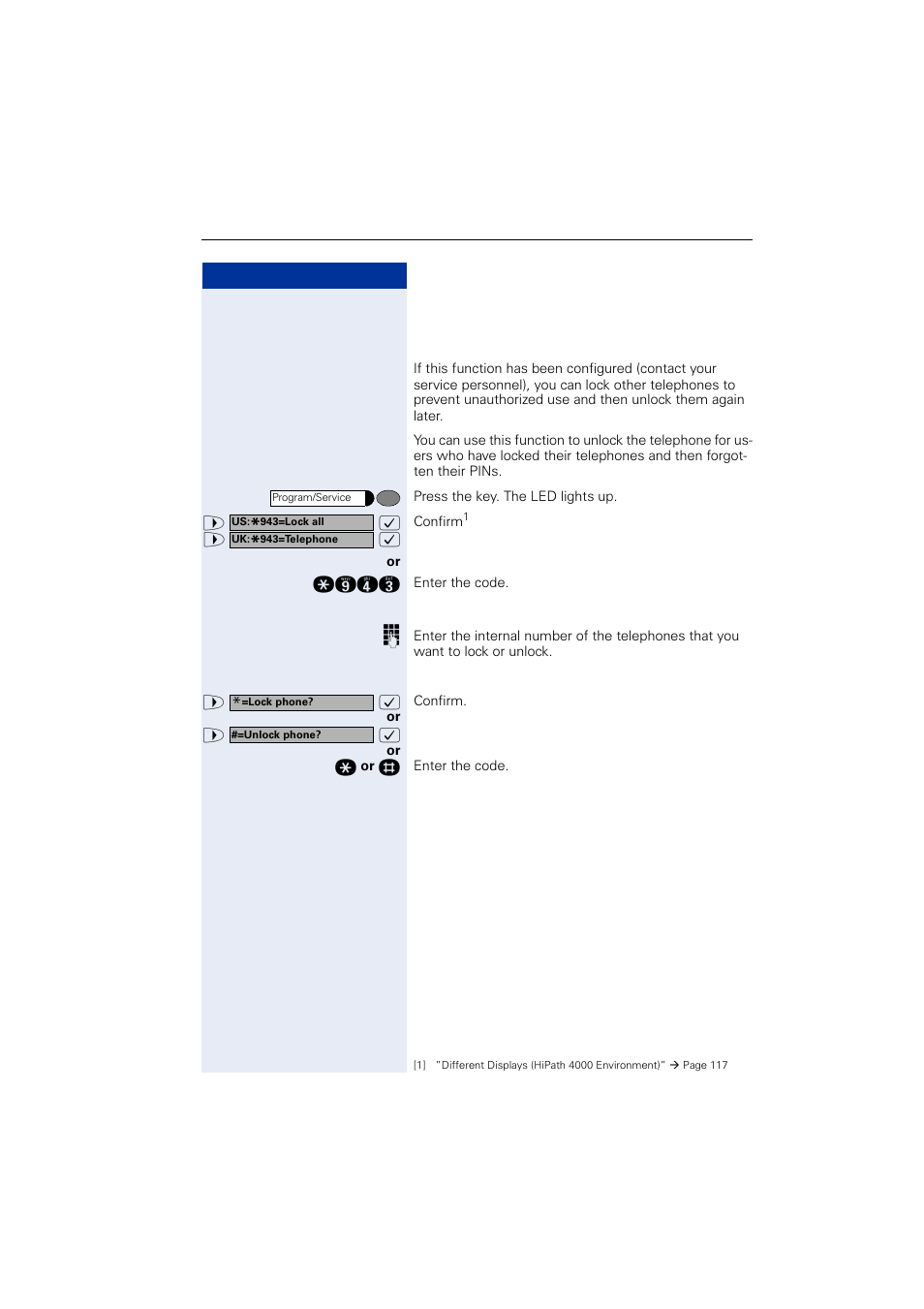 Siemens OPTIPOINT HIPATH 2000 User Manual | Page 79 / 139