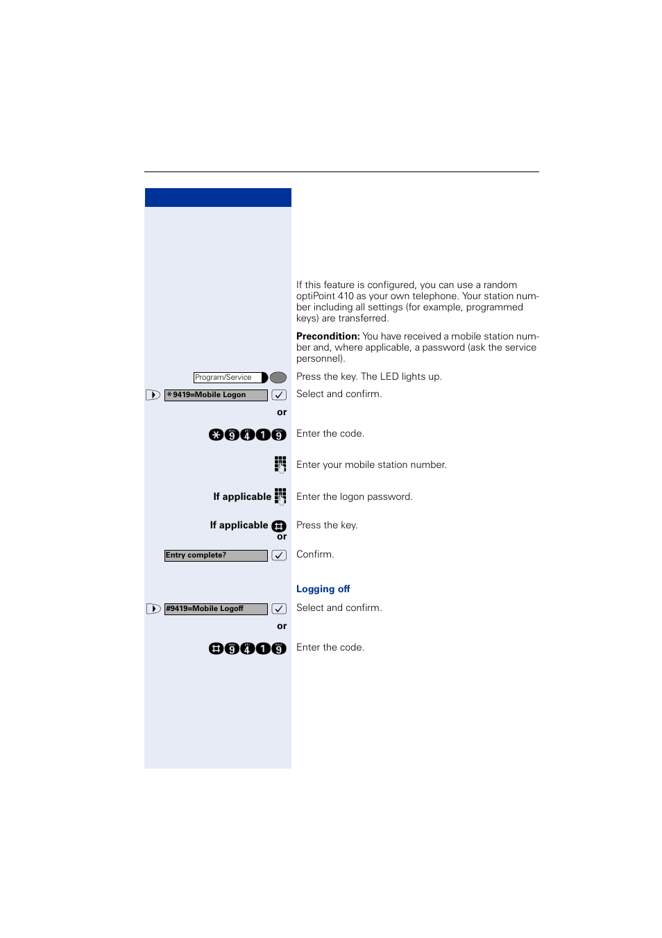 Siemens OPTIPOINT HIPATH 2000 User Manual | Page 85 / 139