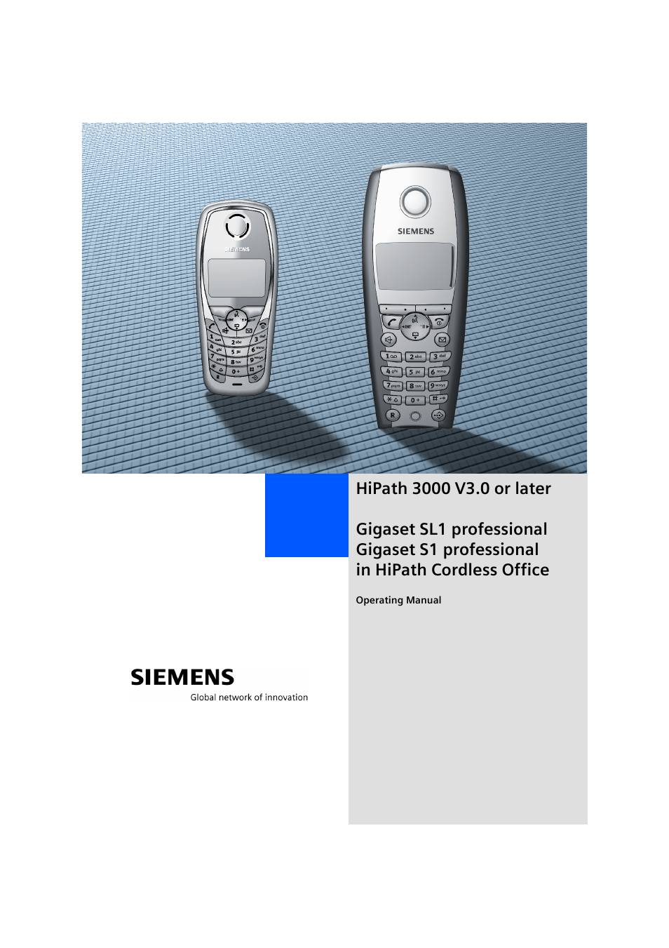 Siemens Gigaset SL1 User Manual | 110 pages