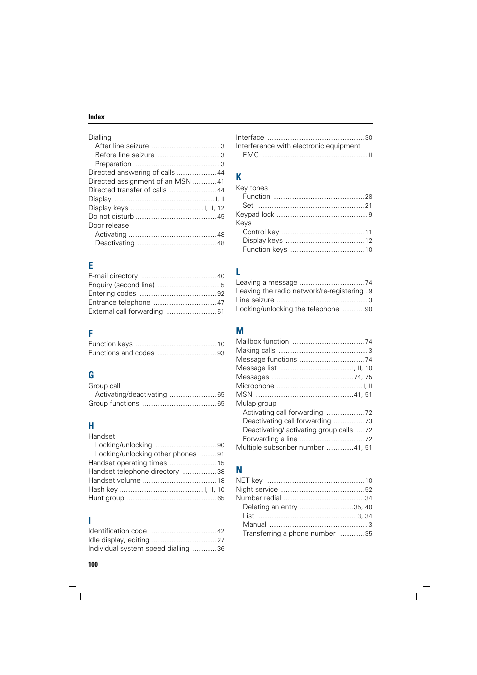 Siemens Gigaset SL1 User Manual | Page 108 / 110