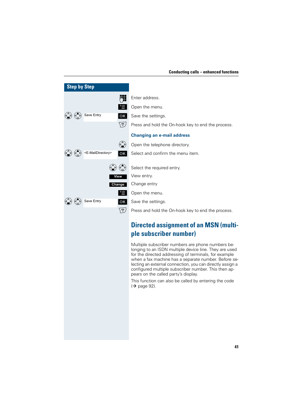 Siemens Gigaset SL1 User Manual | Page 49 / 110