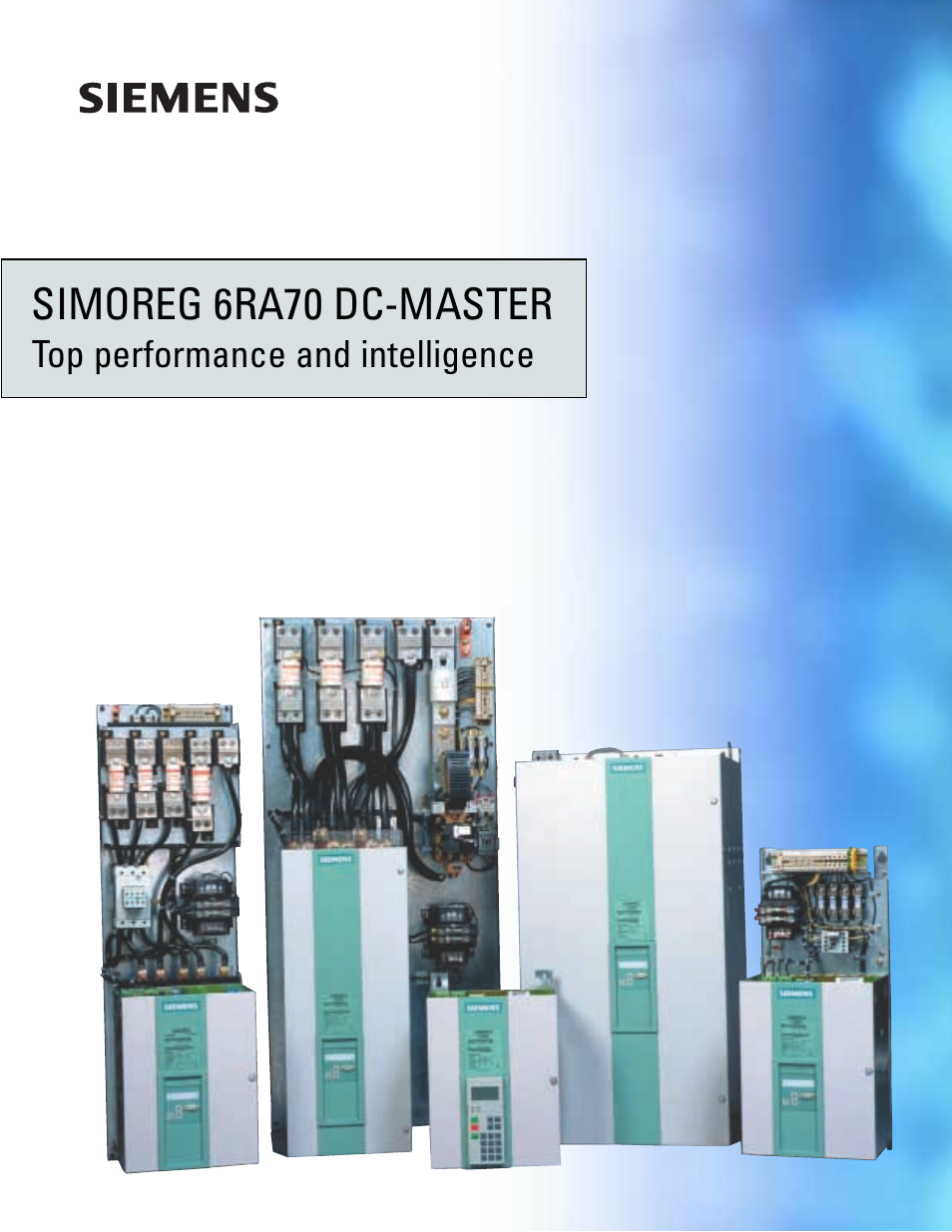 Siemens 6RA70 User Manual | 12 pages