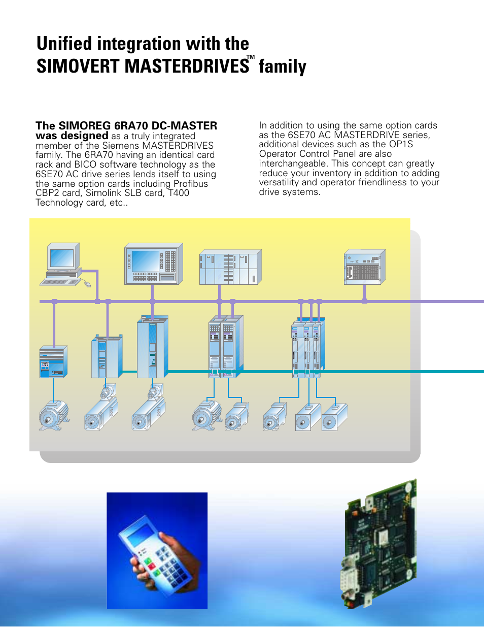 The simoreg 6ra70 dc-master was designed | Siemens 6RA70 User Manual | Page 4 / 12