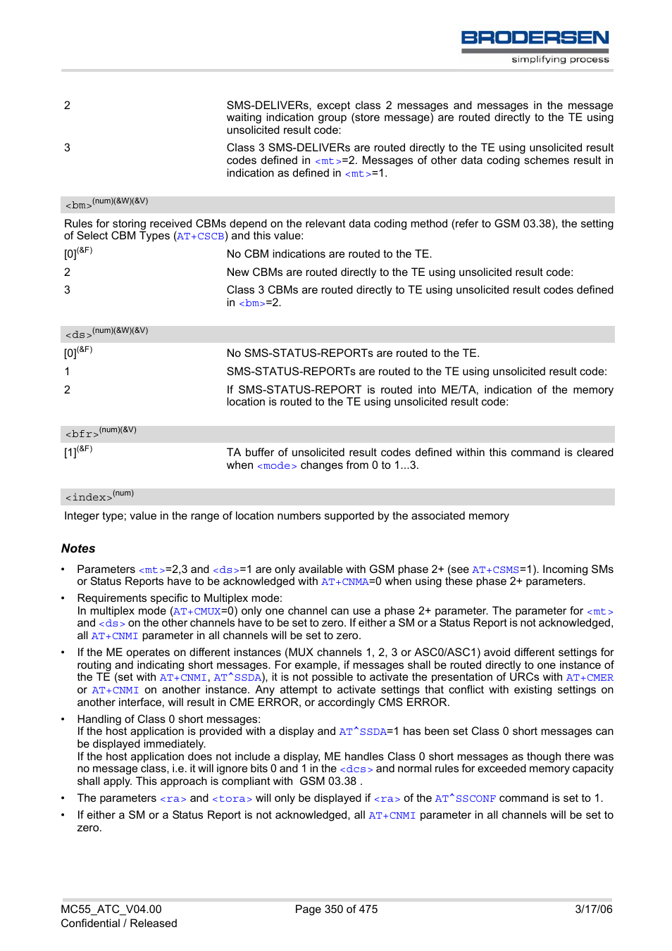 Index, S), (list | Siemens Brodersen MC55 AT User Manual | Page 350 / 475