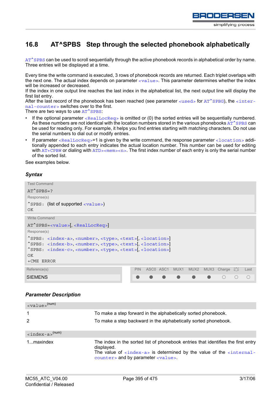 At^spbs | Siemens Brodersen MC55 AT User Manual | Page 395 / 475